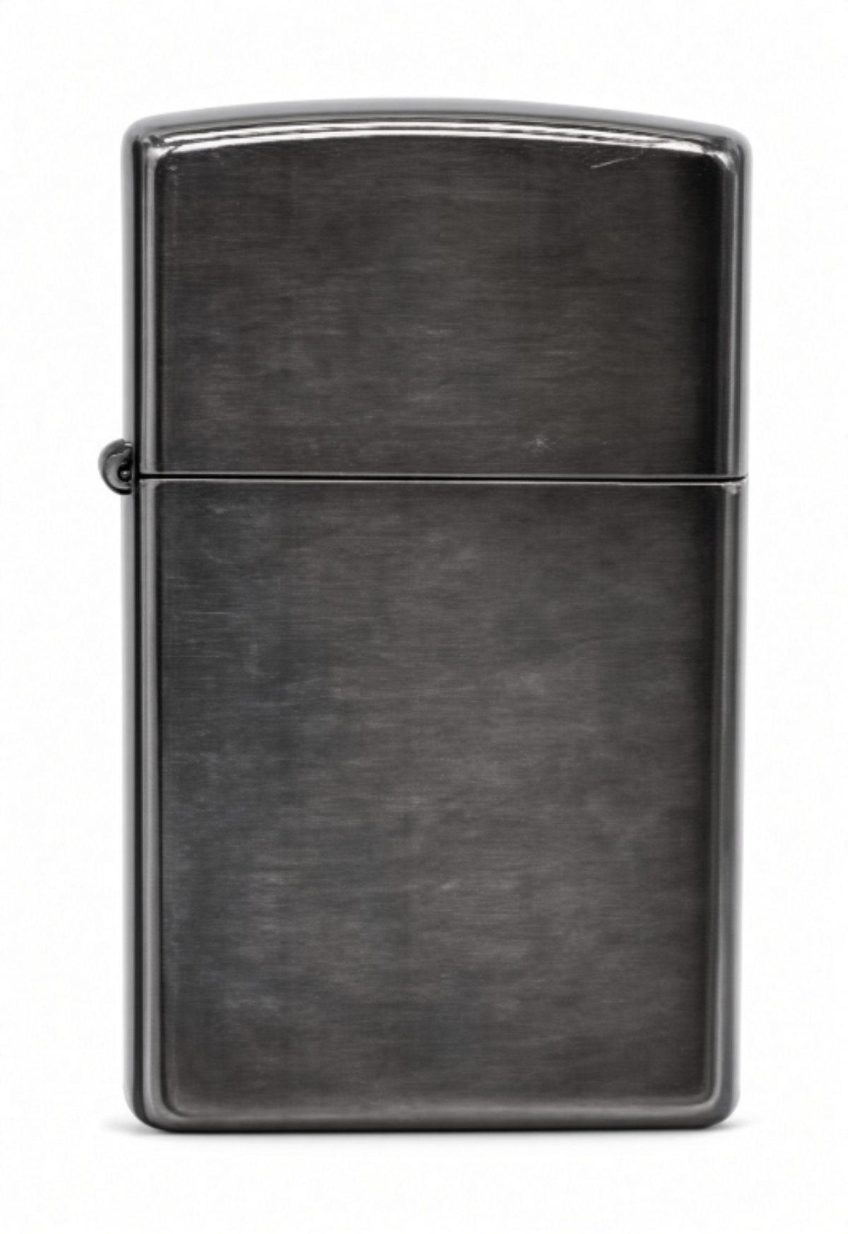 1992 Zippo Regular Black Ice Chrome Lighter