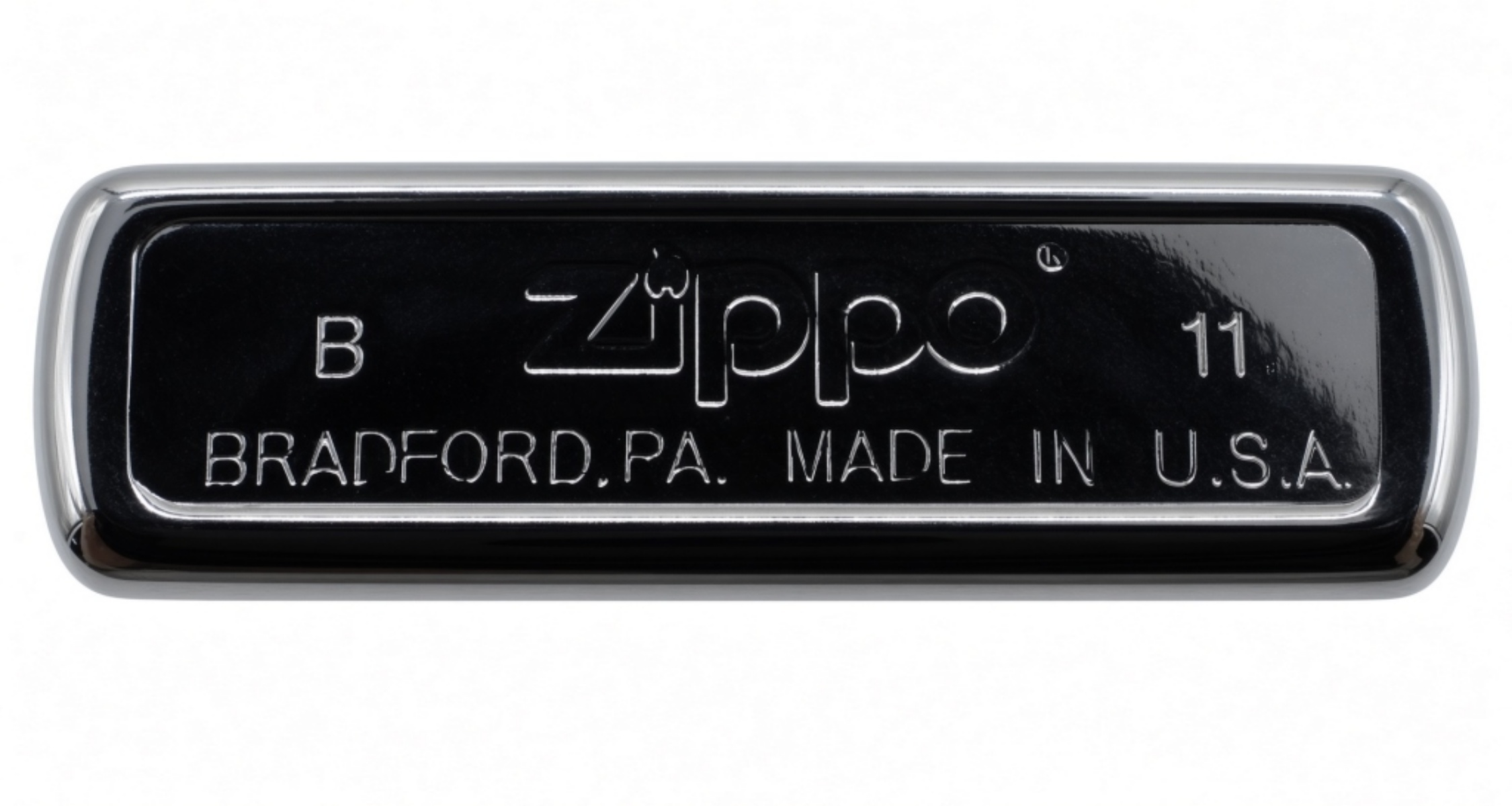 Zippo Chrome Lighter with FS Engraving