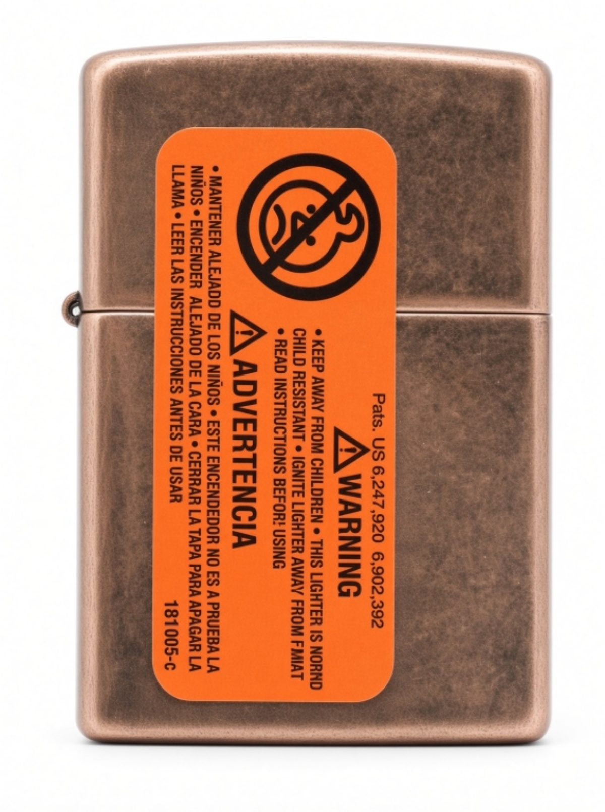 Zippo Antique Copper Lighter 2019