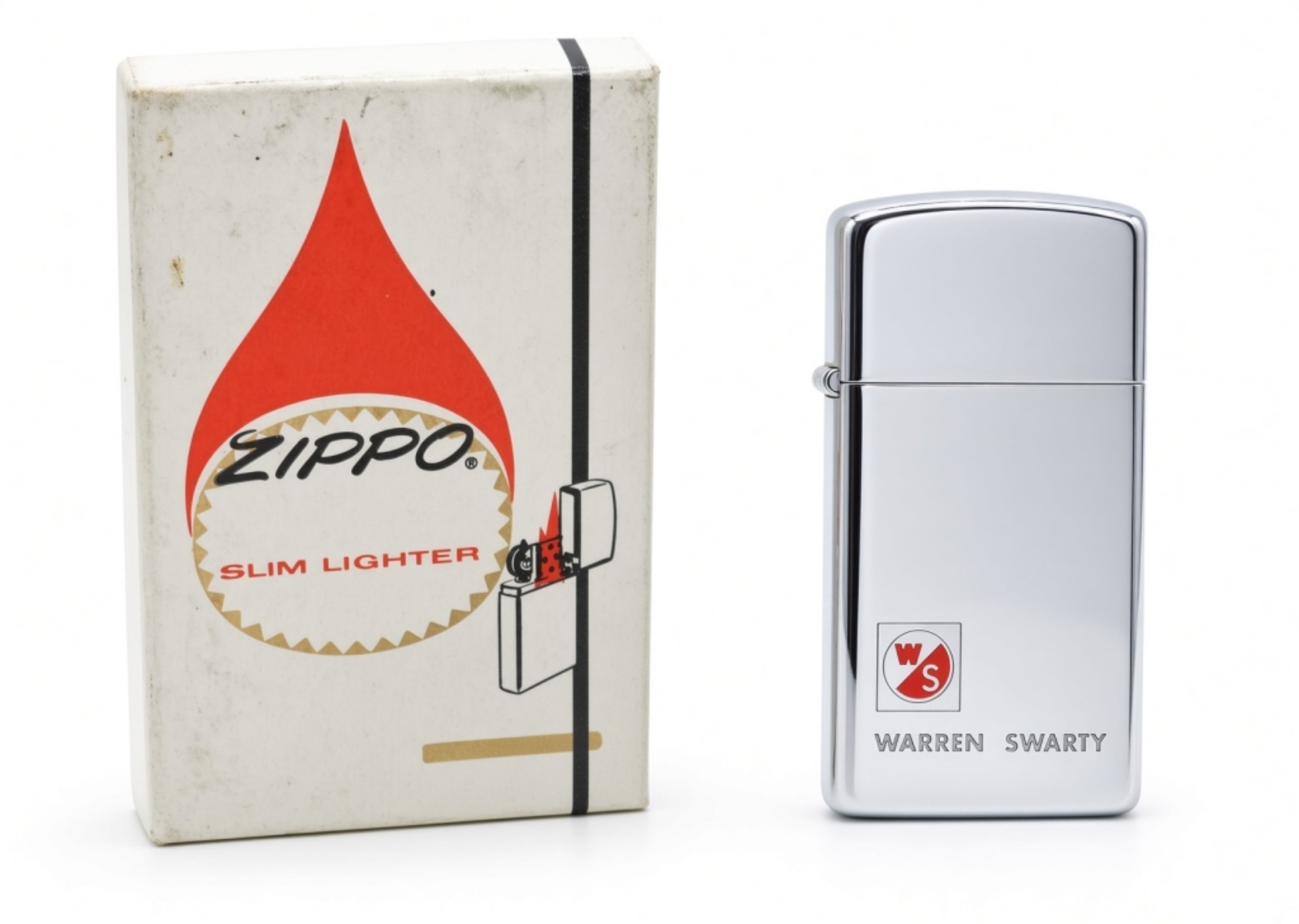 1968 Zippo Slim Warner & Swasey Advertising