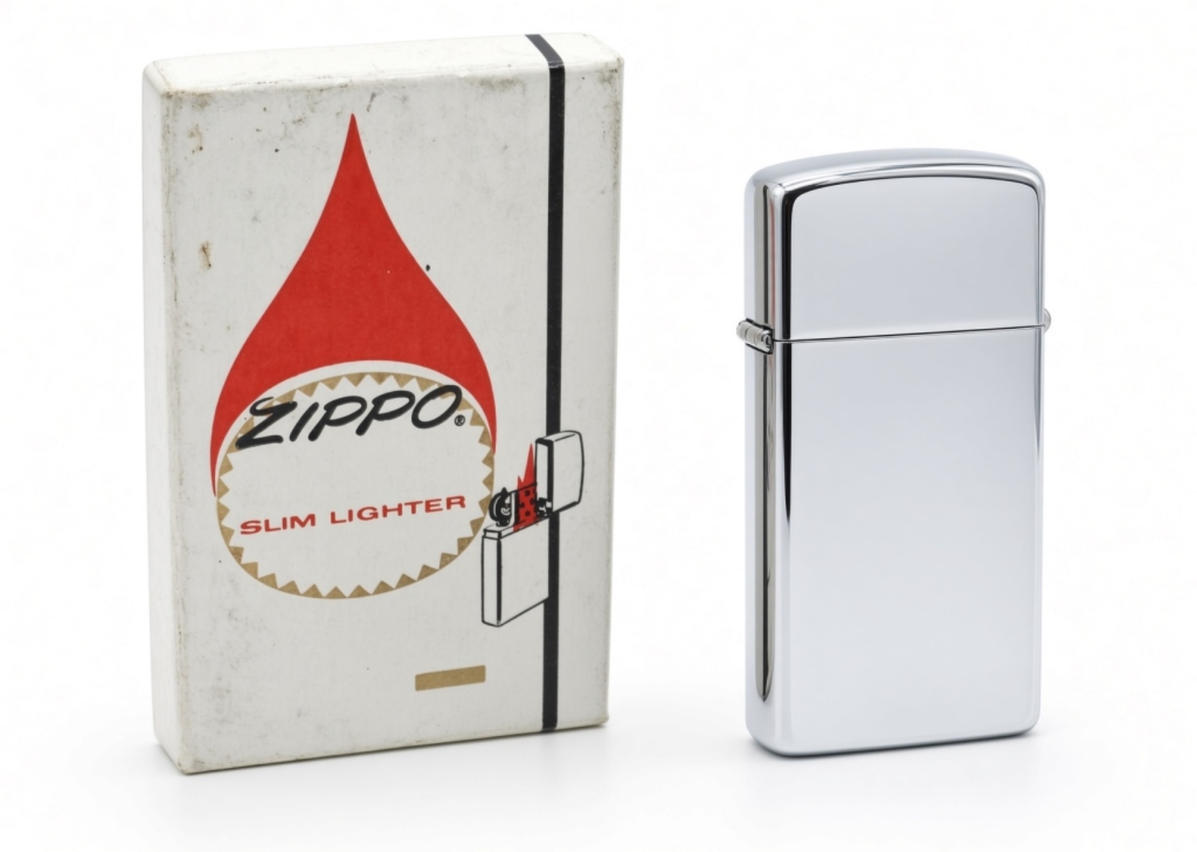 1968 Zippo Slim Warner & Swasey Advertising