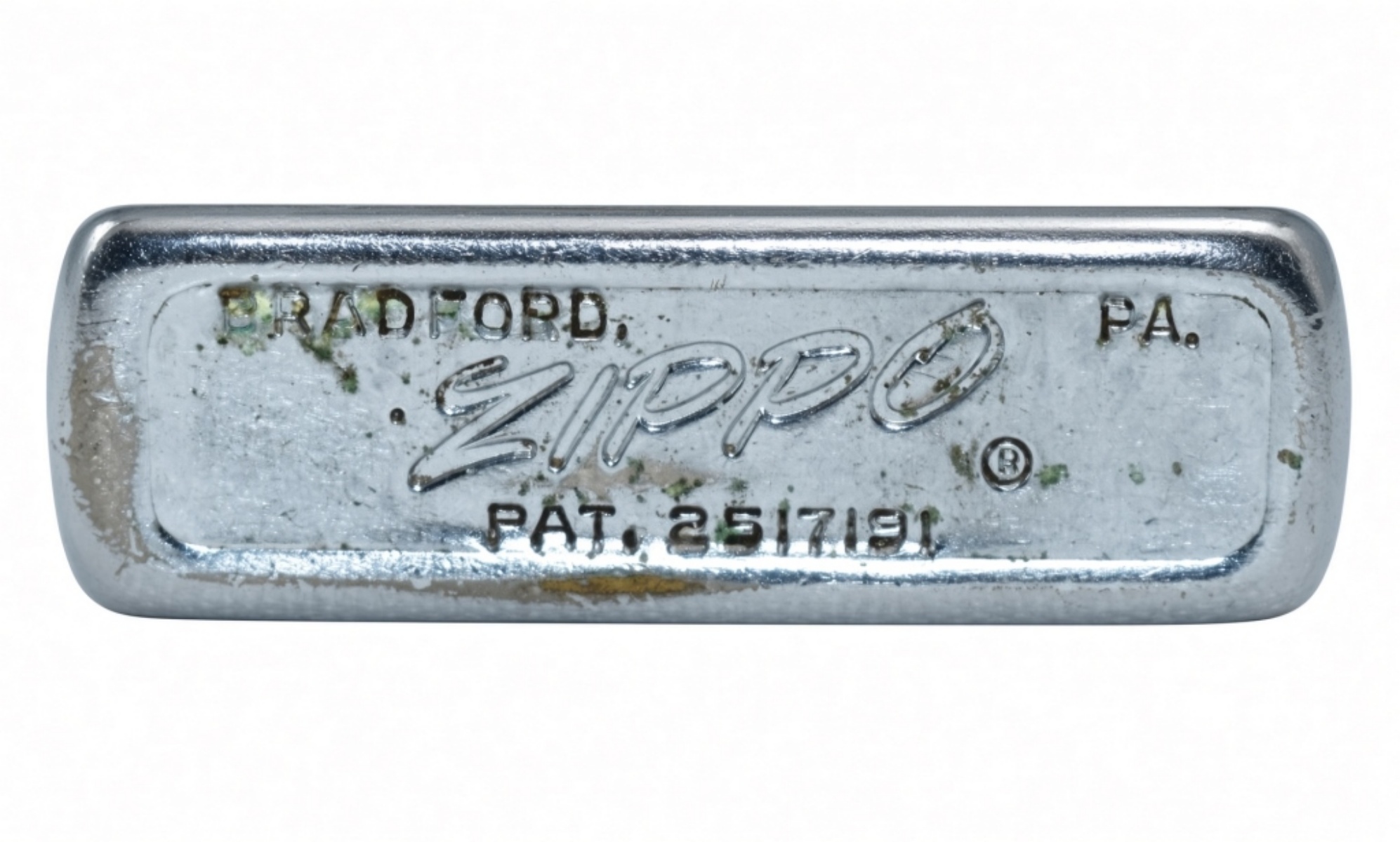 1970s Zippo Chrome Brushed Lighter