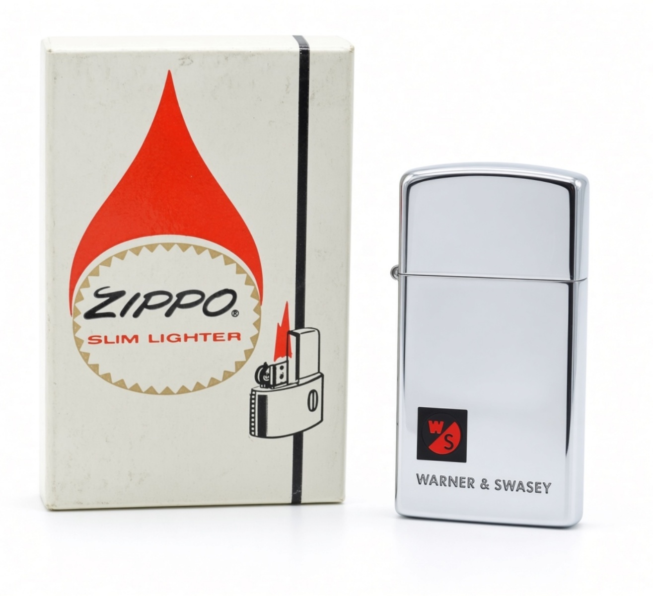 1968 Zippo Slim Warner & Swasey Advertising