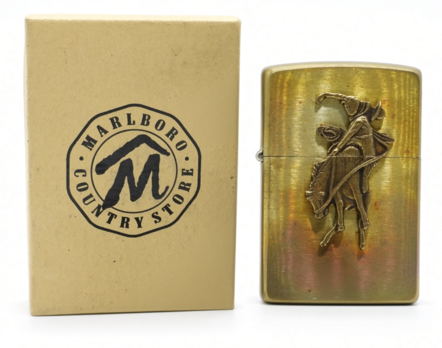 Zippo Marlboro Country Store Cowboy Lighter