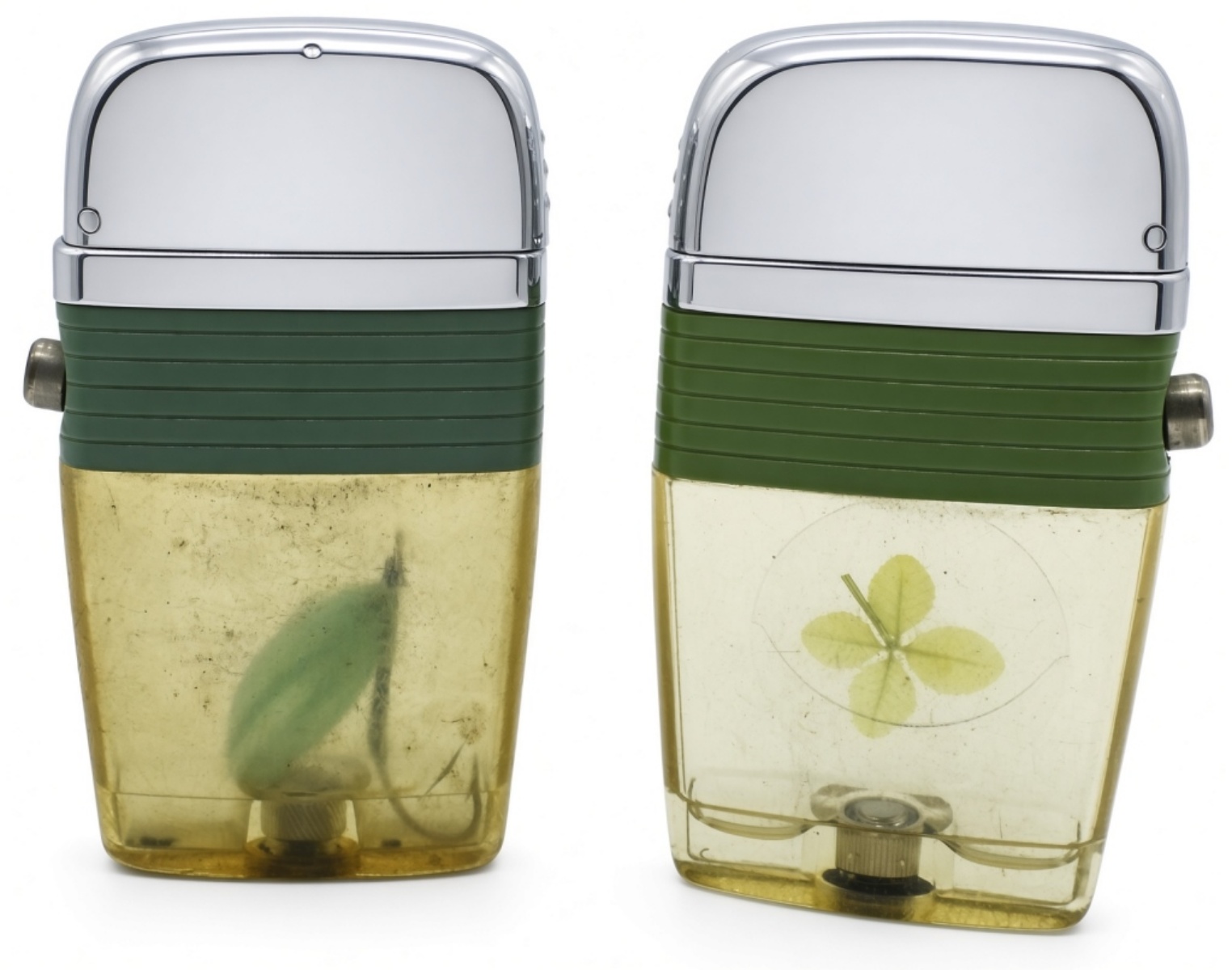 (2) Vintage Scripto Vu-Lighters - Cool