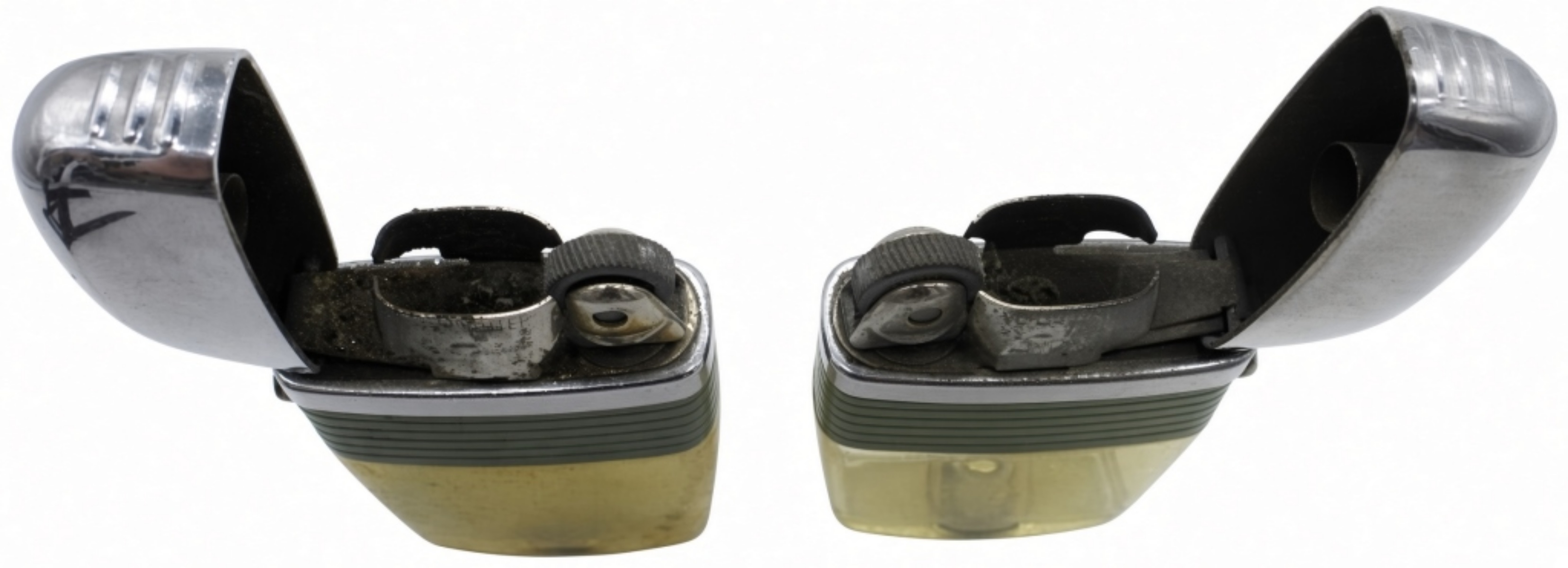 (2) Vintage Scripto Vu-Lighters - Cool