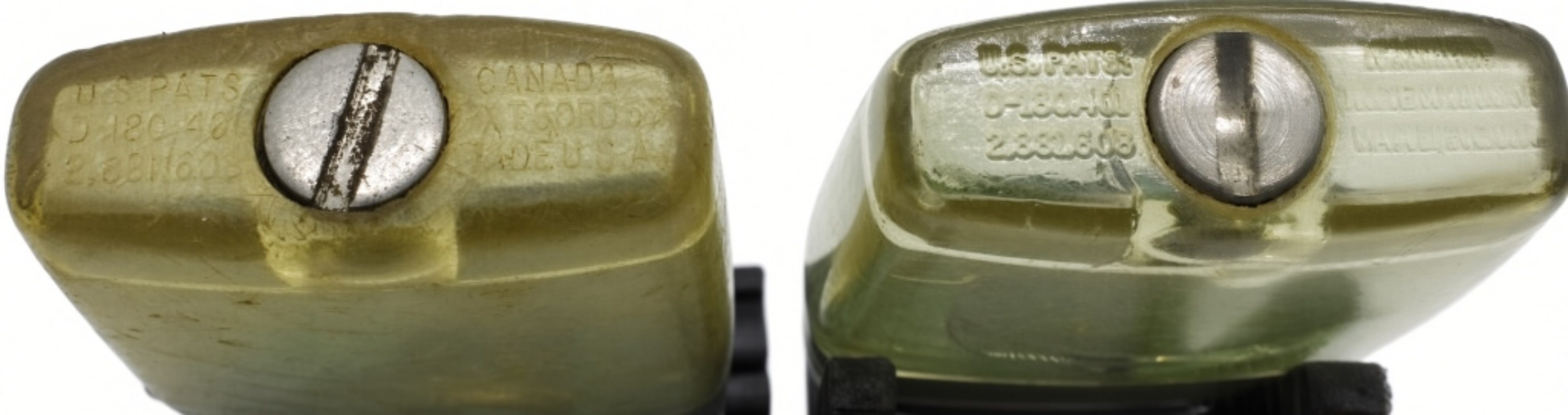 (2) Vintage Scripto Vu-Lighters - Cool