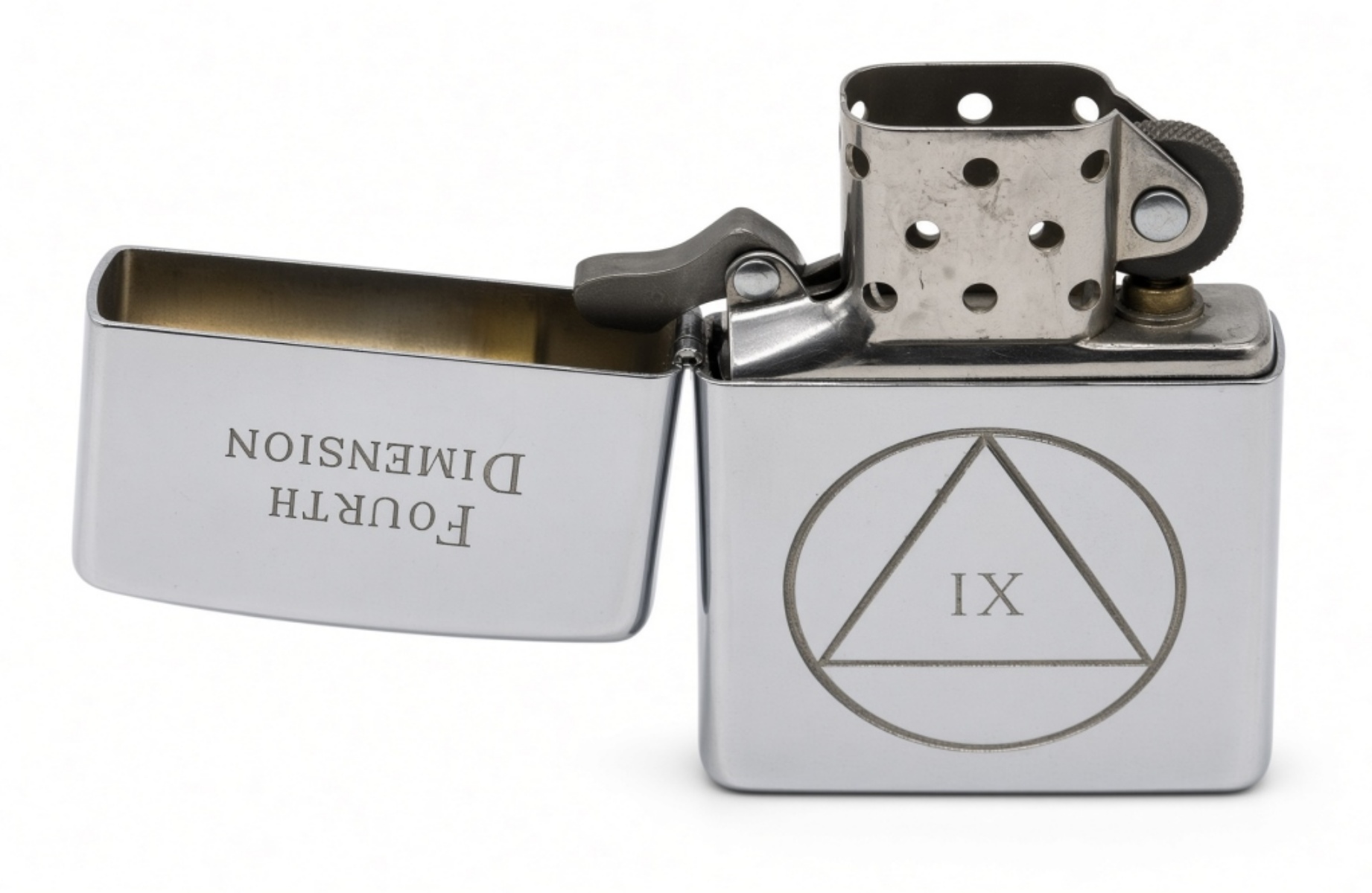 Fourth Dimension Zippo Lighter