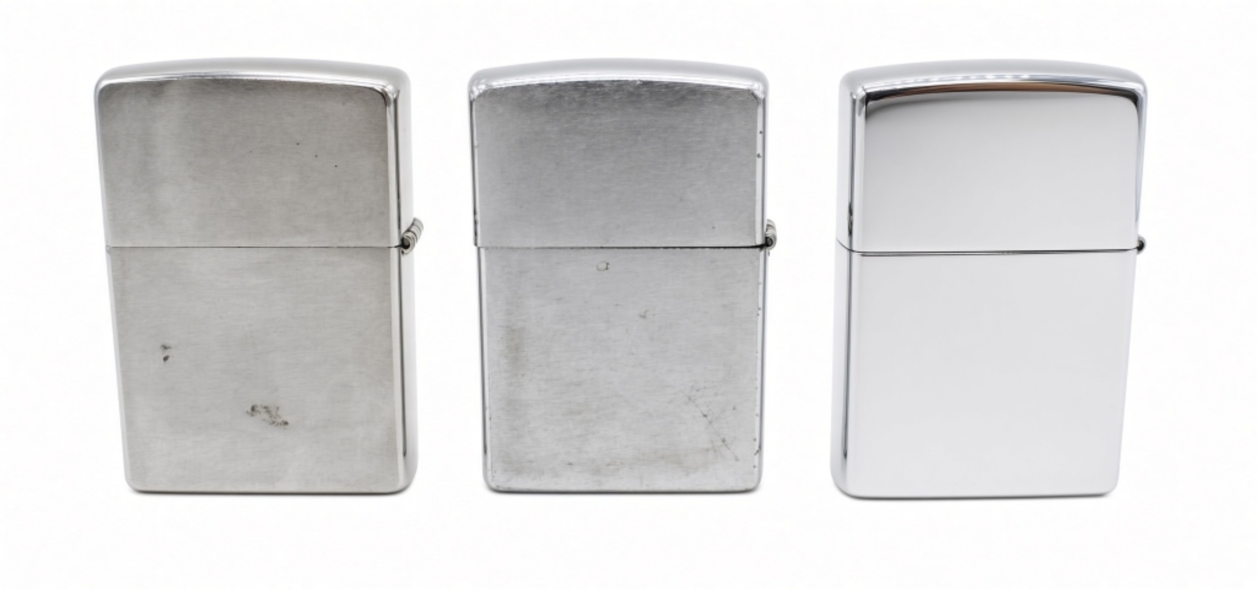 (3) Zippo Lighters, Tabner & Melvin Engraving