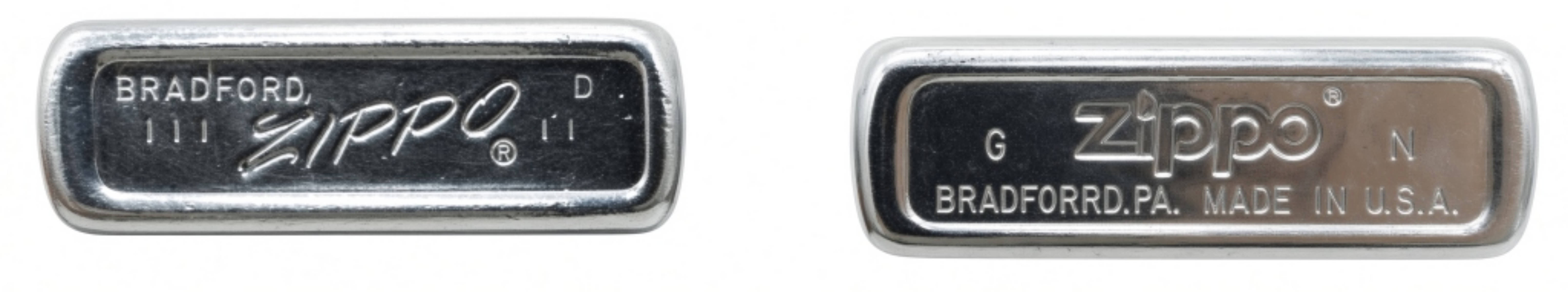 Pair of Zippo Lighters