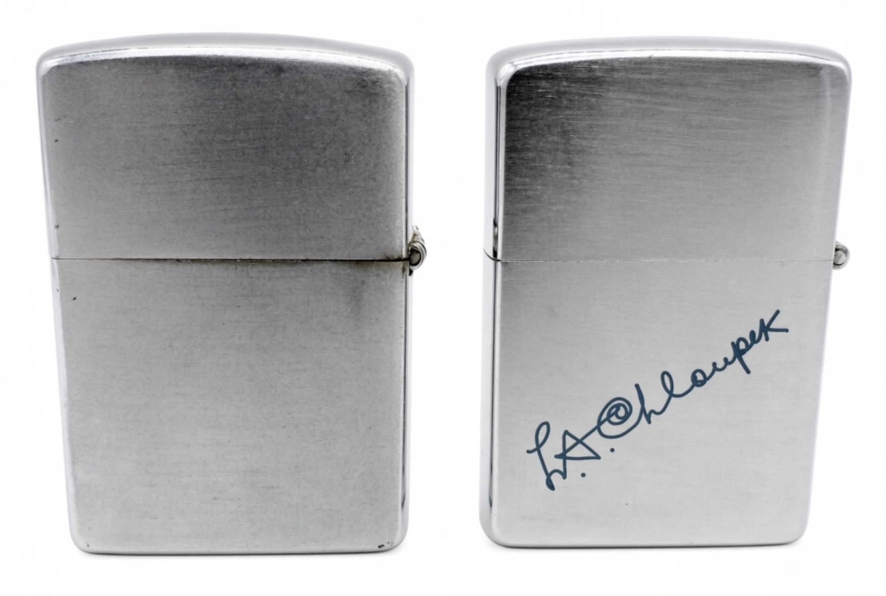 Zippo Lighter Pair, U.S. Naval Air & Monsanto