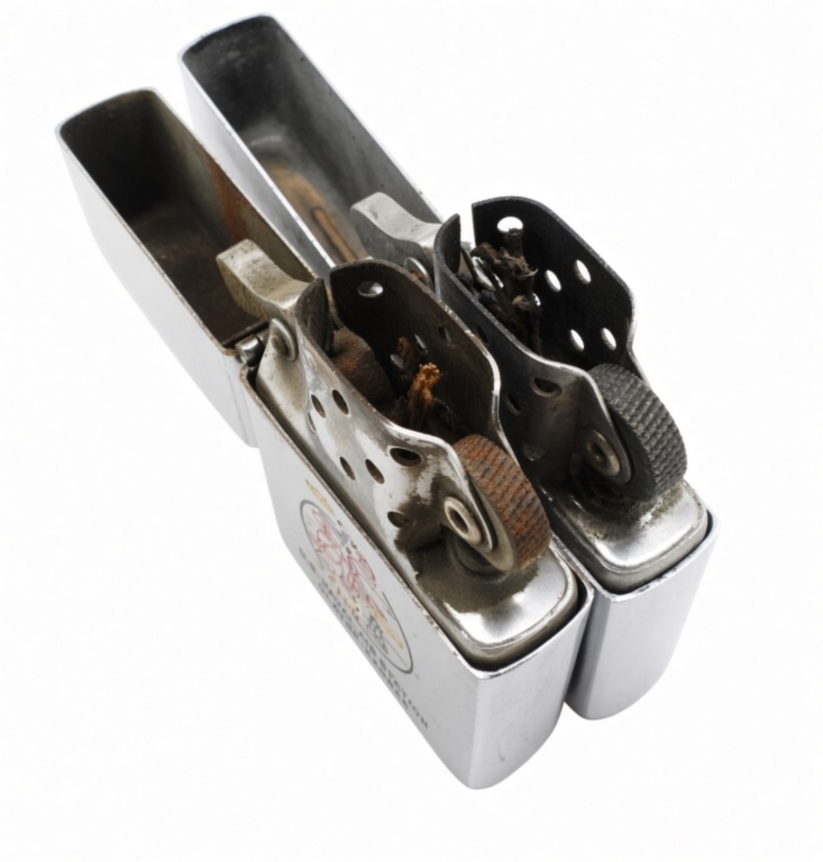 Zippo Lighter Pair, U.S. Naval Air & Monsanto