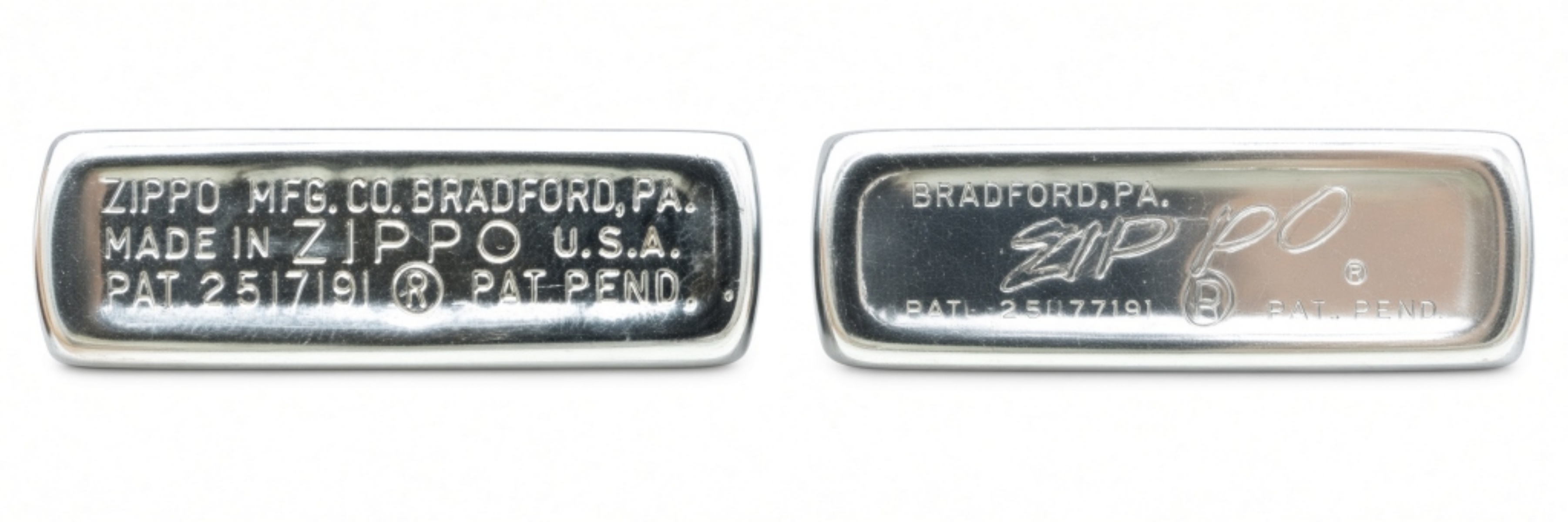 Zippo Lighter Pair, U.S. Naval Air & Monsanto