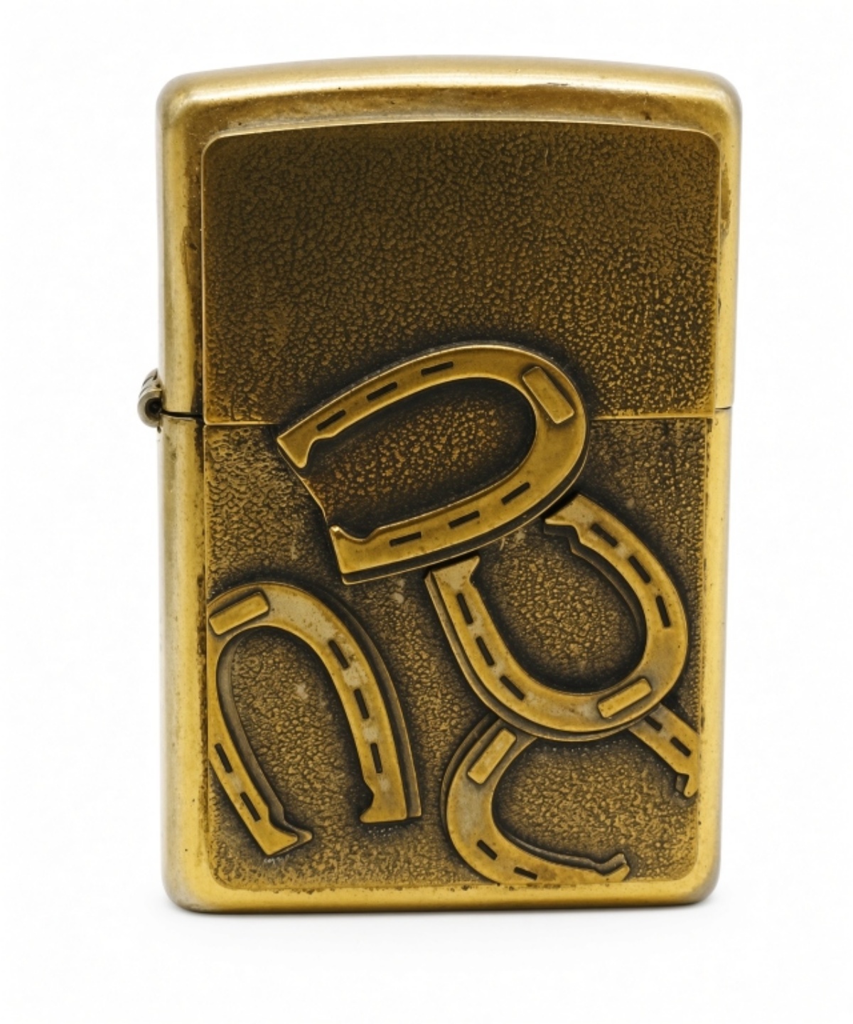 Zippo Horseshoe Brass Lighter, 2008