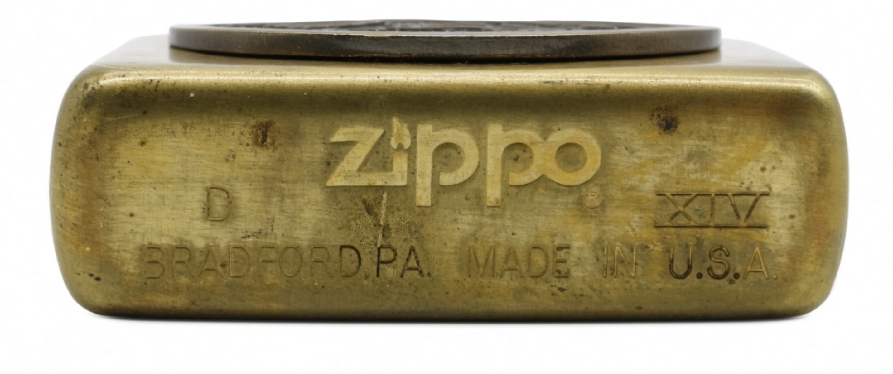 Zippo Harley-Davidson Eagle Emblem Brass Lighter