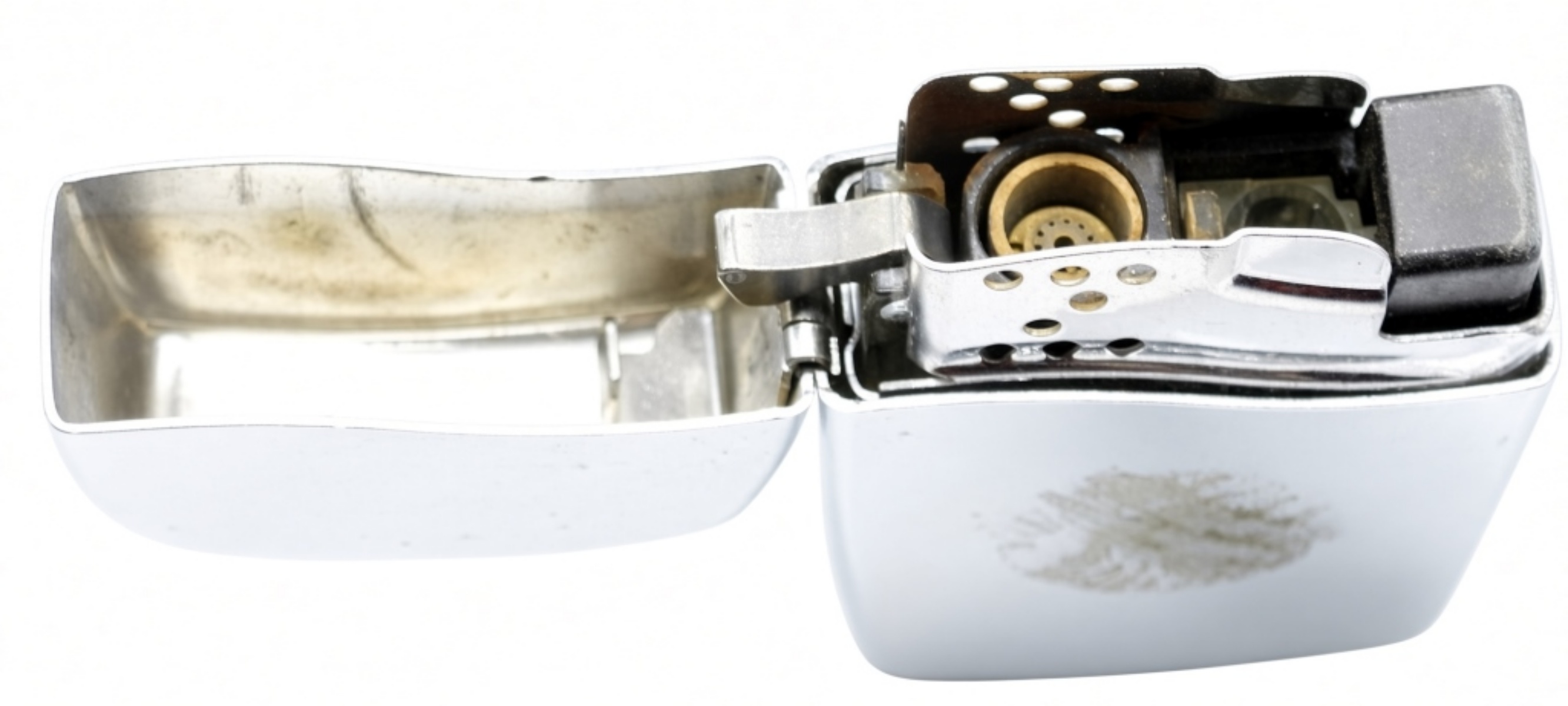 2005 Zippo Lighter Chrome Finish