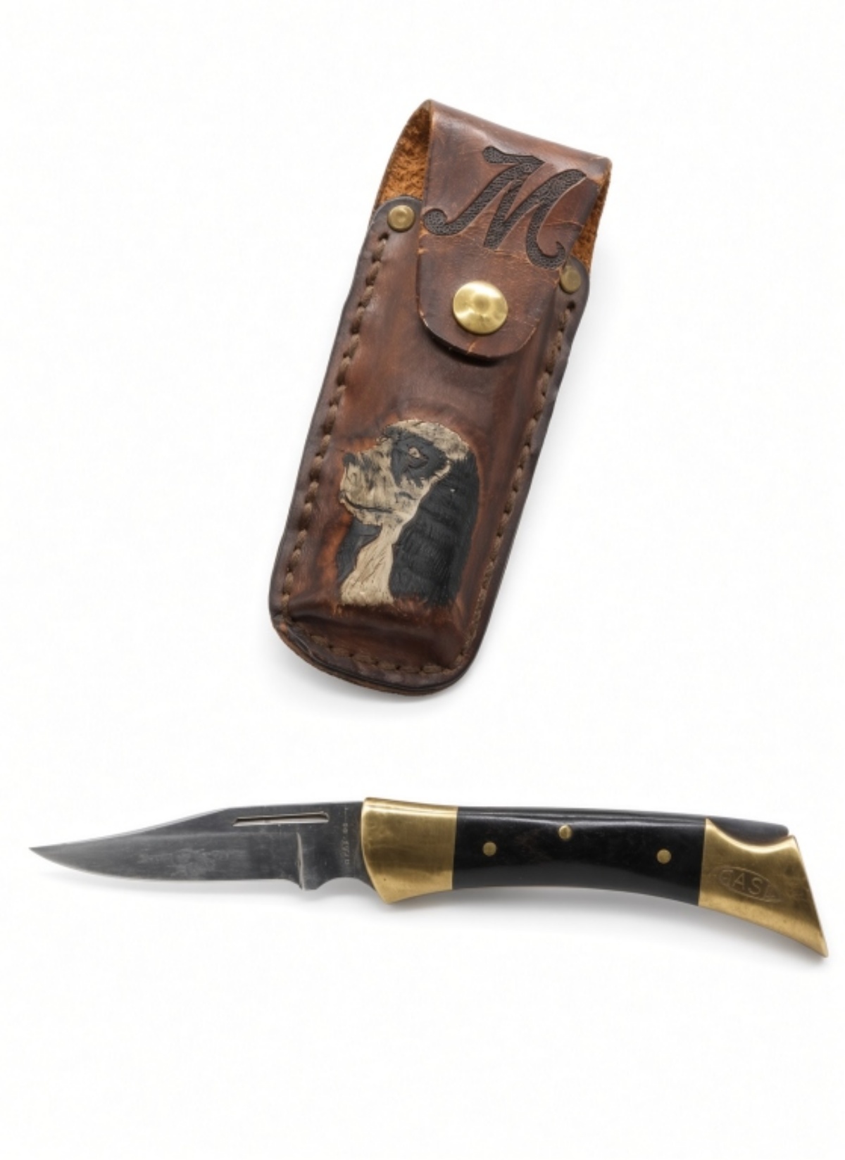 Case XX Fixed Blade Hunter, Ebony Handle