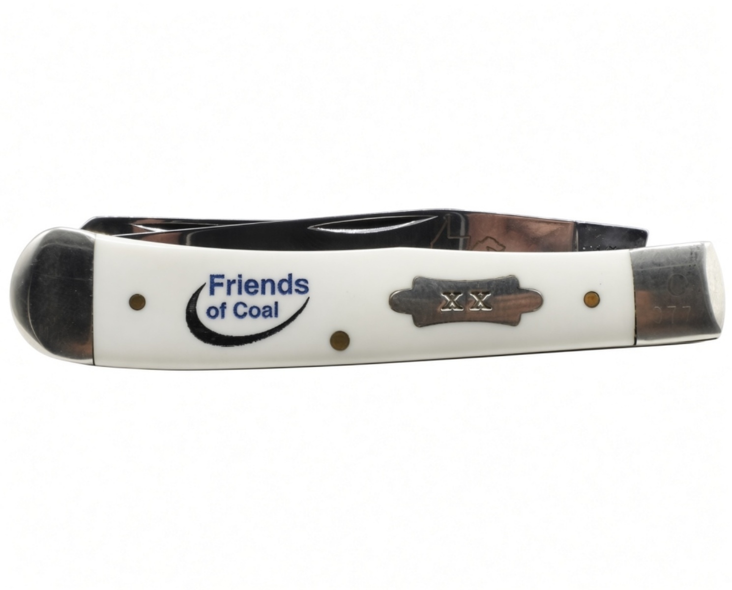 Case XX Trapper, Friends of Coal Handle