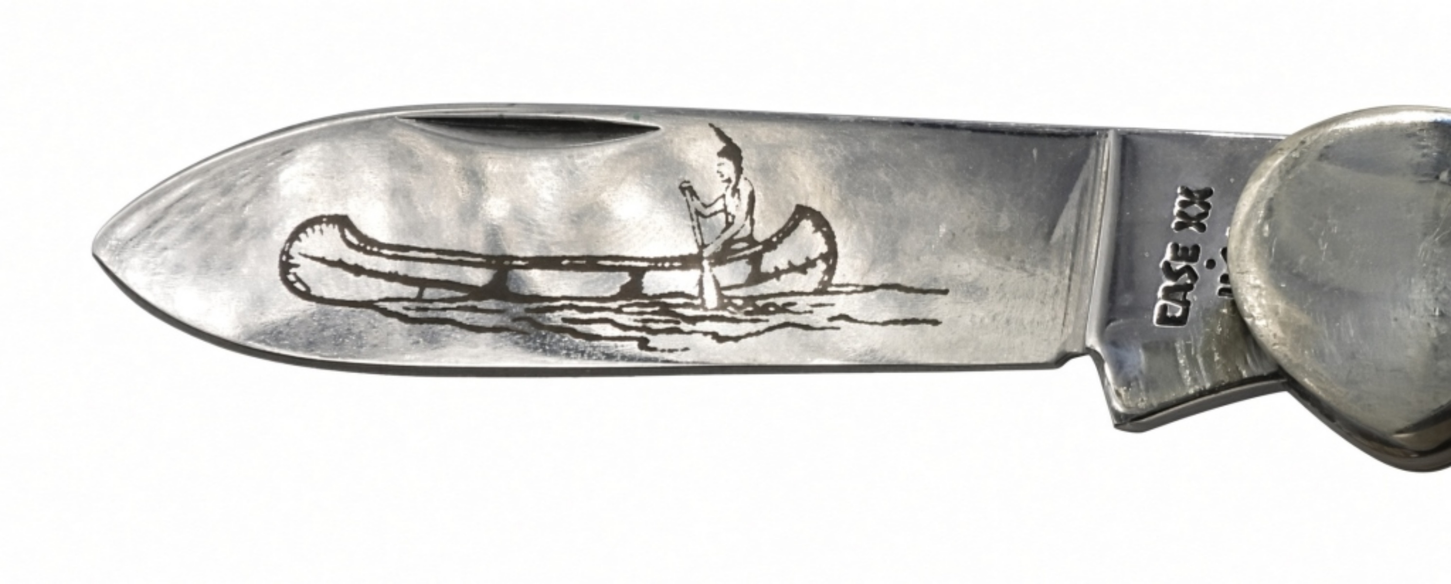 Case XX Canoe Knife, Jigged Bone Handle