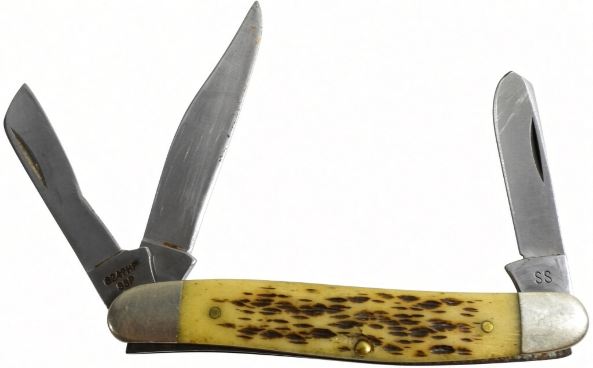 Case XX Stockman, Yellow Handle, 6347HP SSP