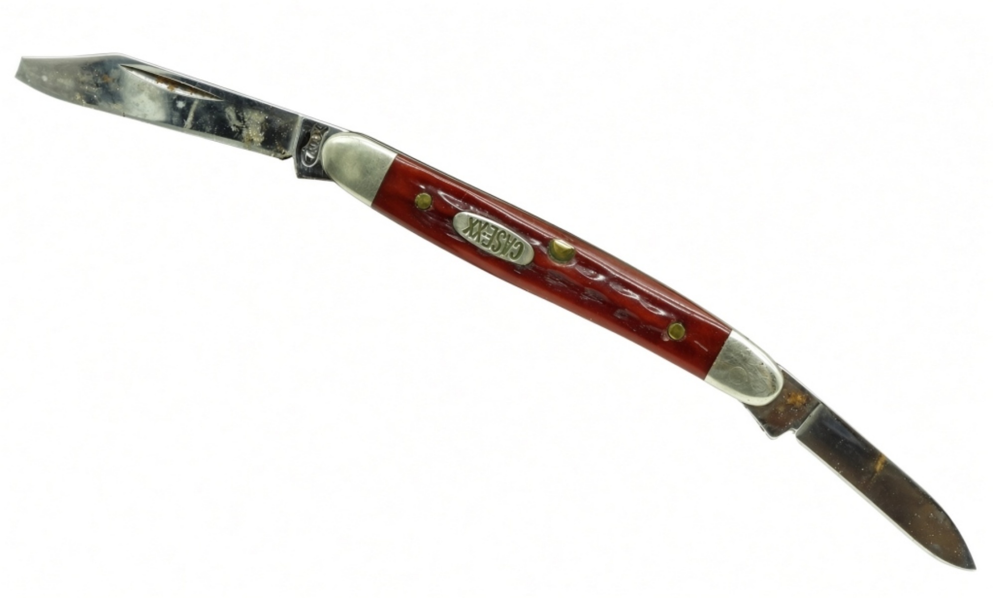 Case XX 6227 Red Bone Trapper, Broken Tip