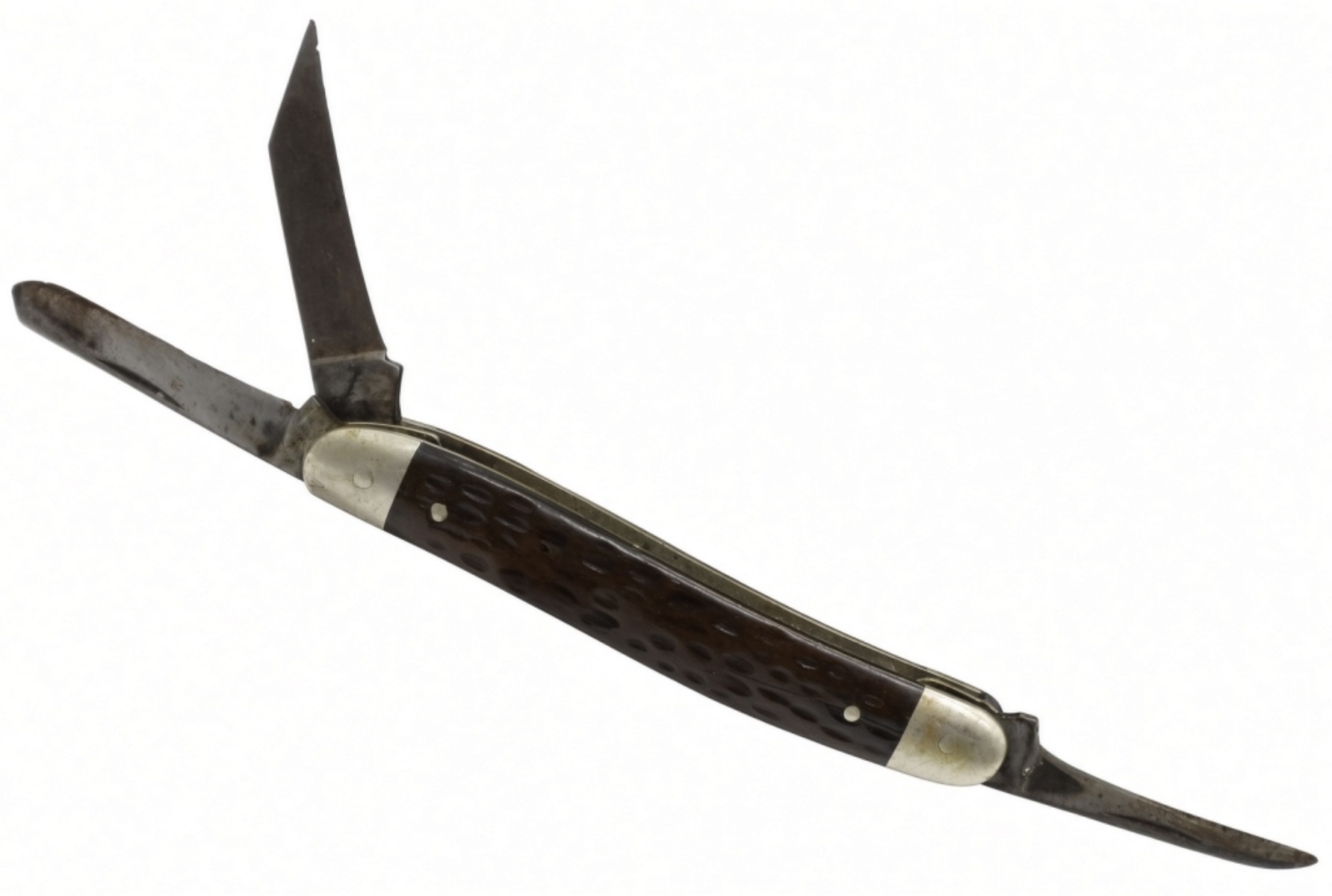 Case XX Stockman, Black Jigged Bone Handle
