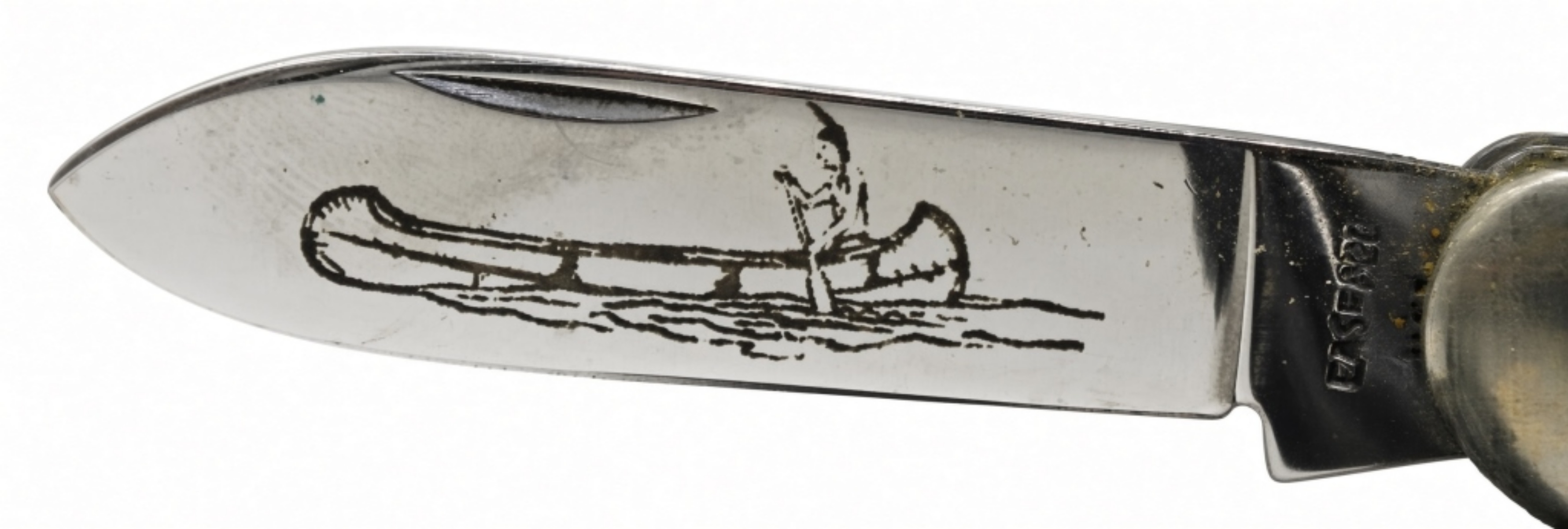 Case XX Canoe, Amber Bone Handle