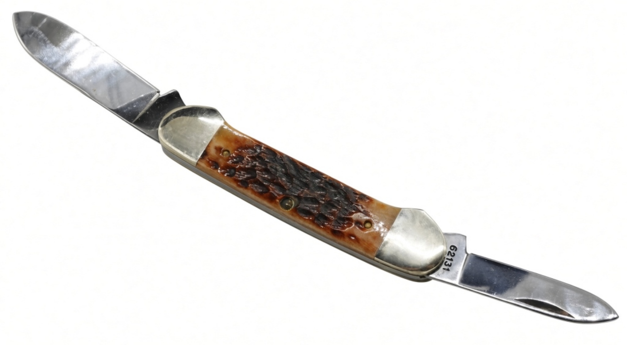 Case XX Canoe, Amber Bone Handle