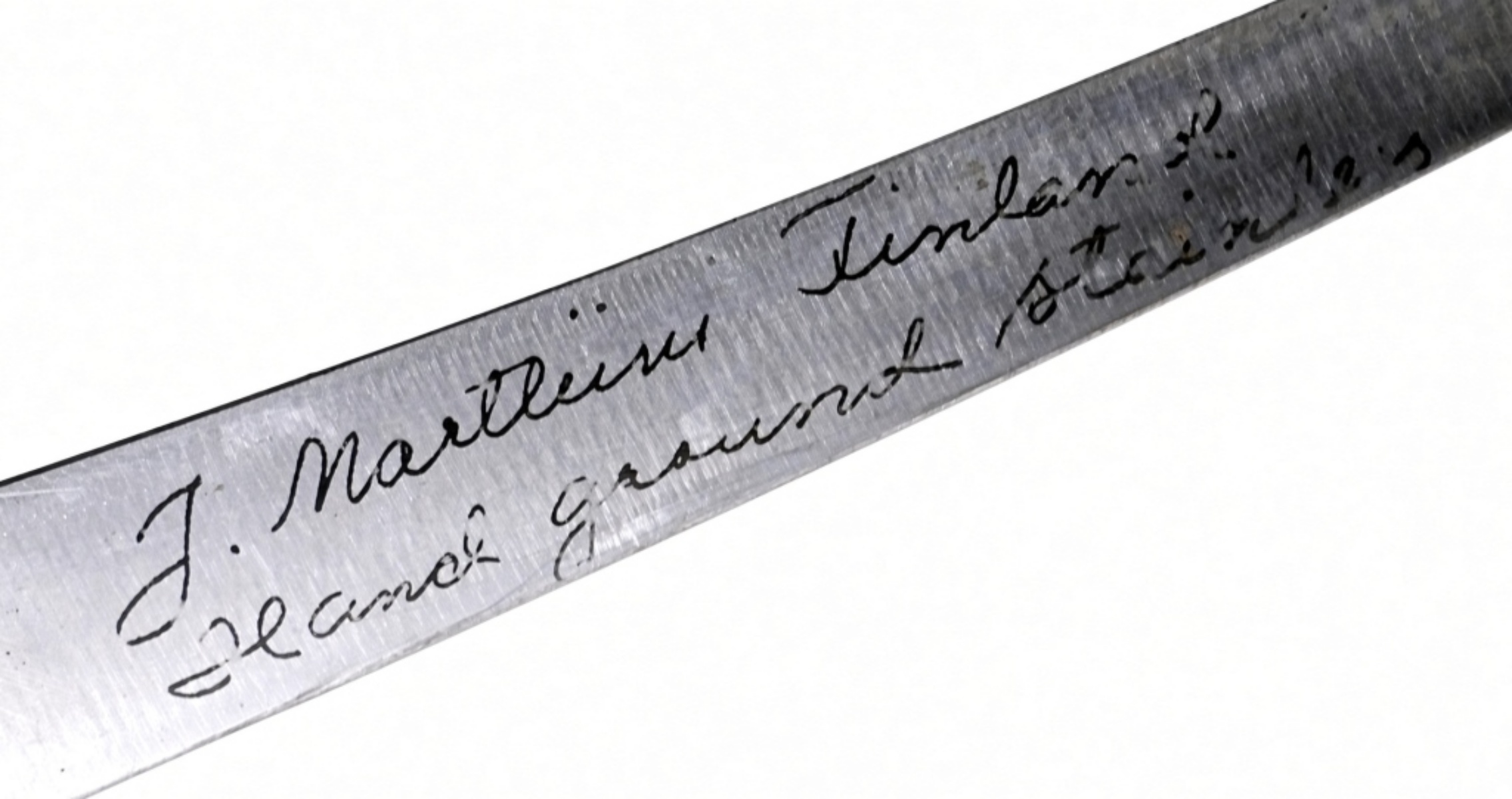J. Marttini Finnish Fillet Knife, Birch Handle
