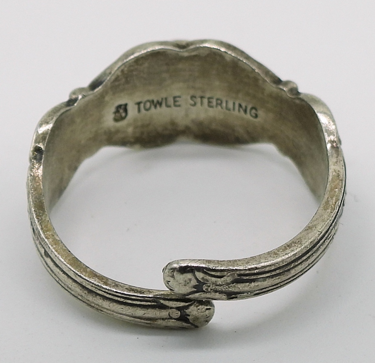 Sterling Ring Lot, Taxco & Towle, 5 Pcs