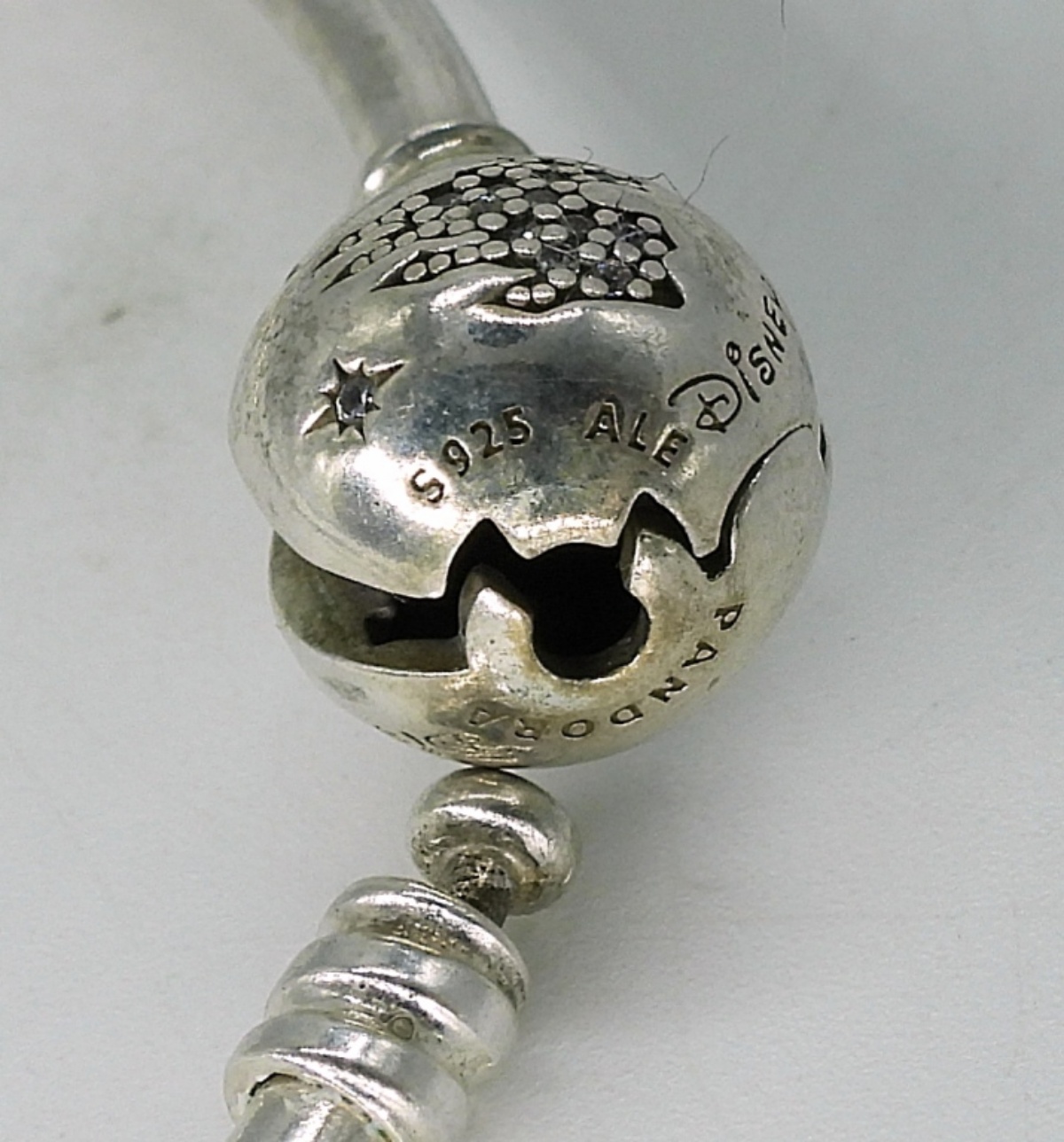 Disney Sterling Silver Jewelry Lot, 3 Pieces