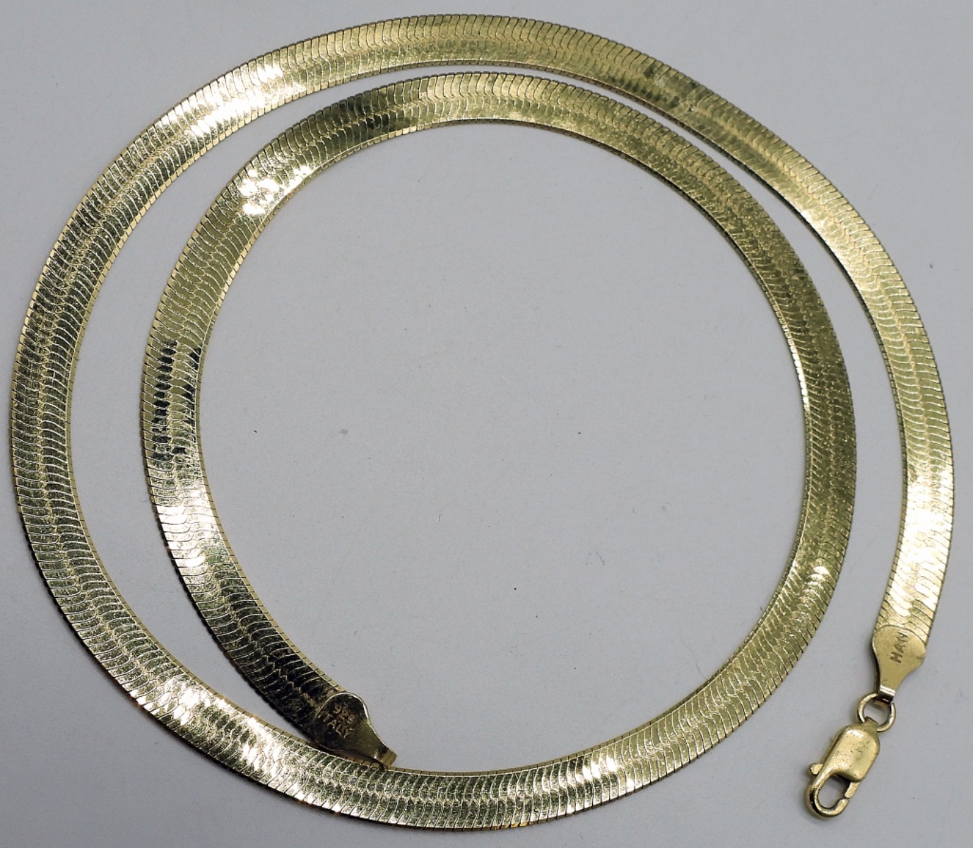 Sterling Gold-Tone Necklace, Bracelet, Ring Lot
