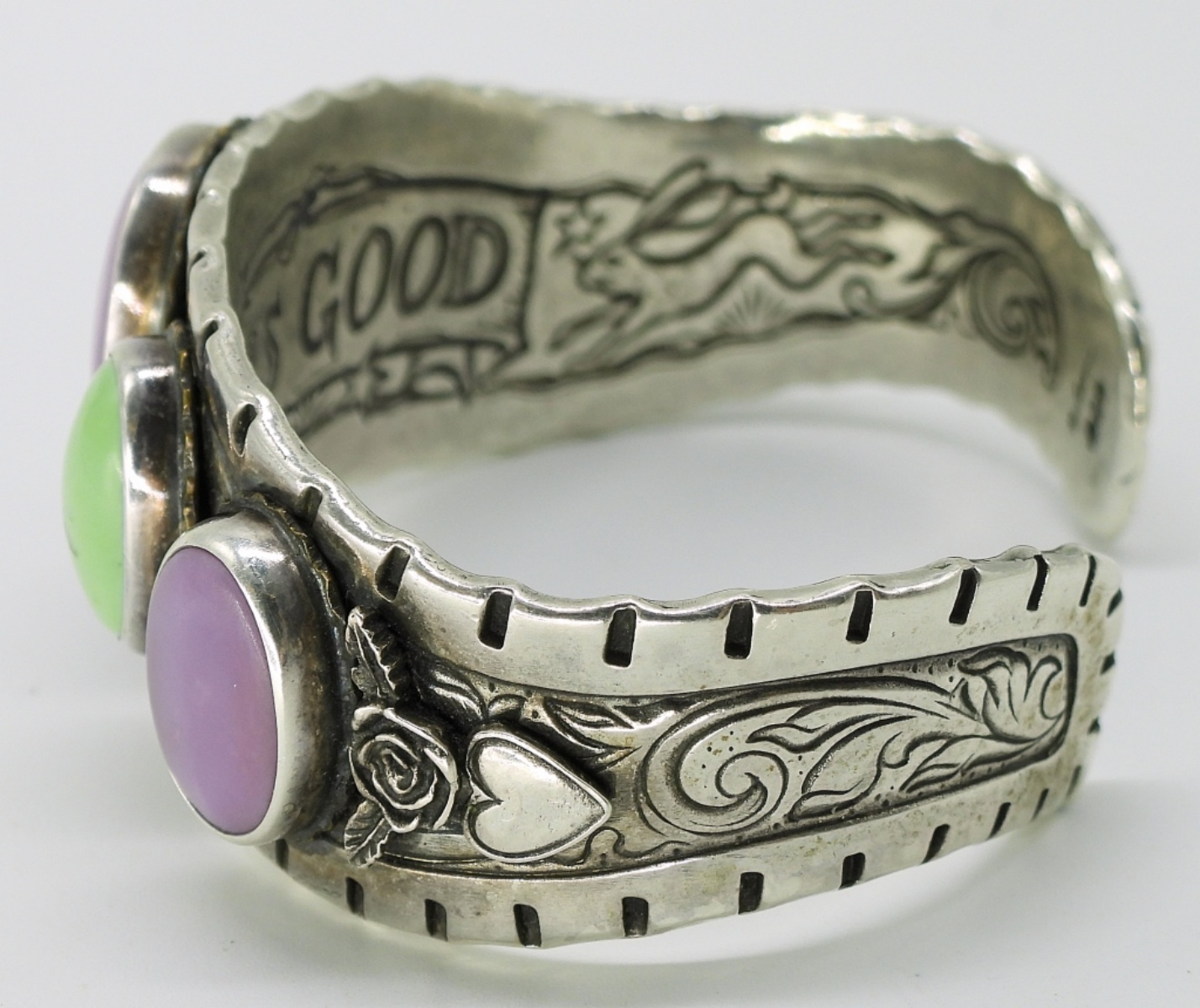 Kit Carson Sterling Cuff Bracelet