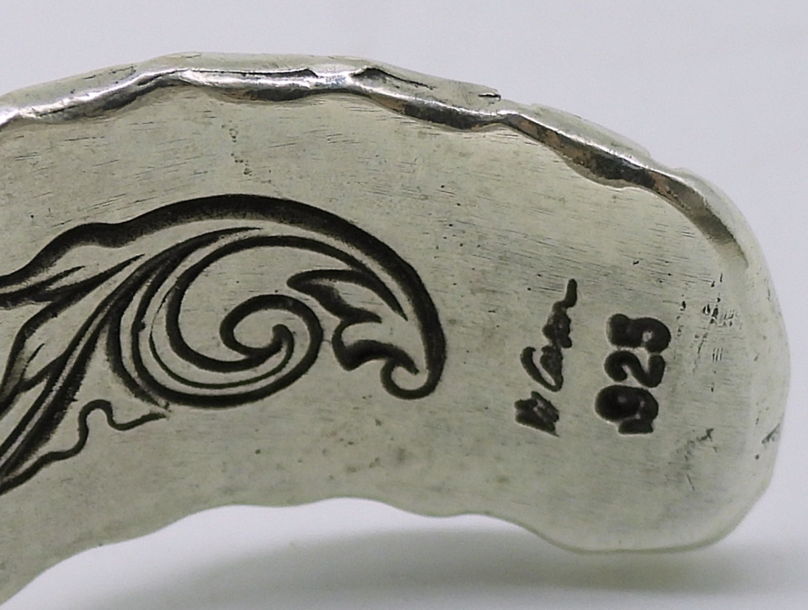 Kit Carson Sterling Cuff Bracelet