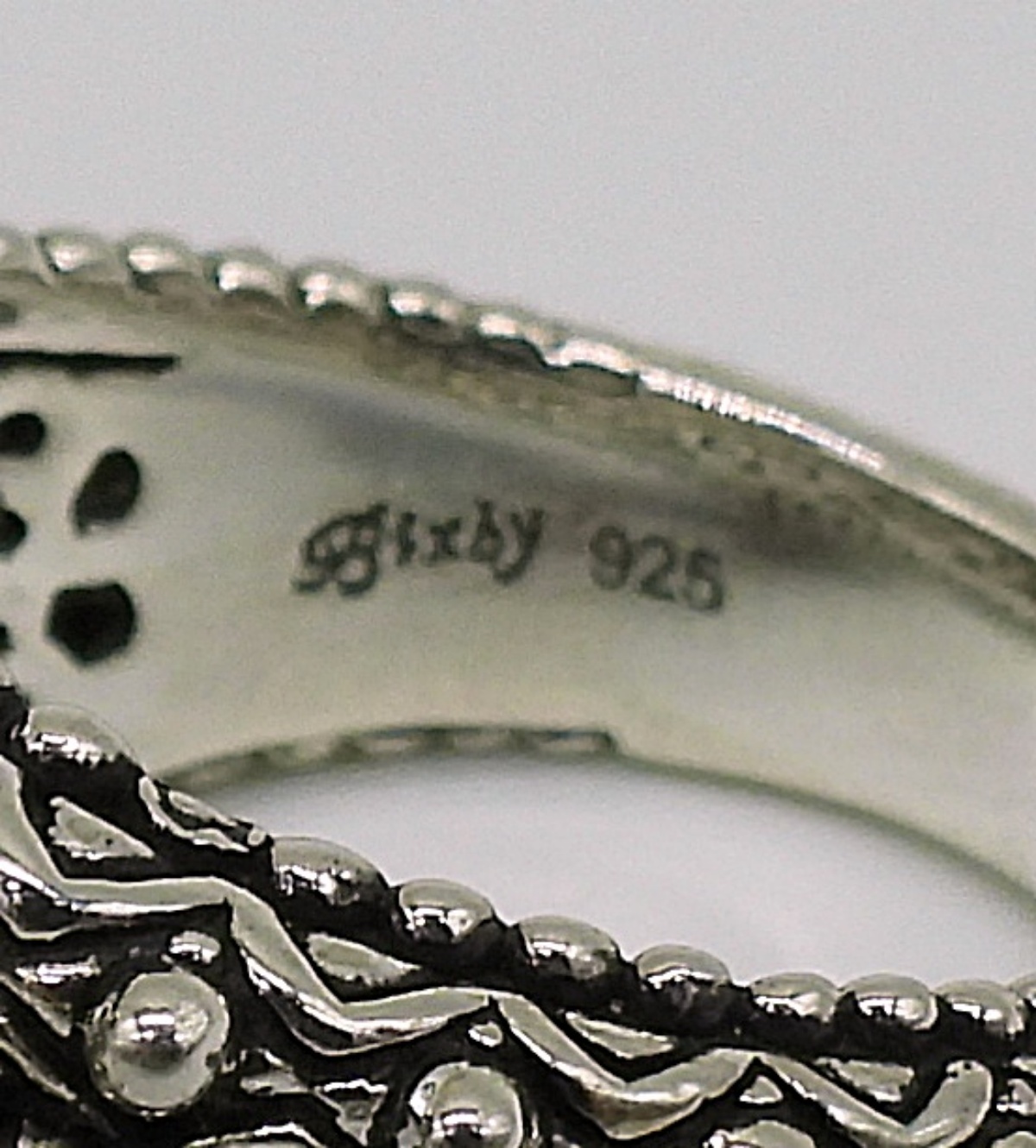 Bixby Sterling 18K Amethyst Ring, Size 9