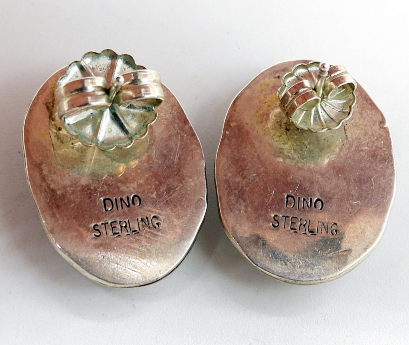 White Buffalo Turquoise 925 Set
