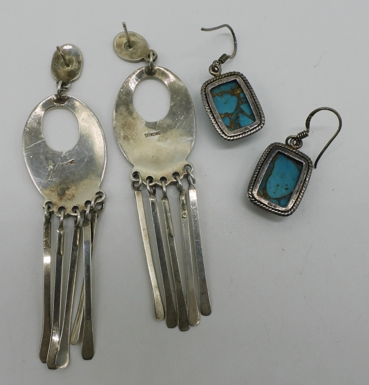 Liquid Sterling Bracelet & Earrings