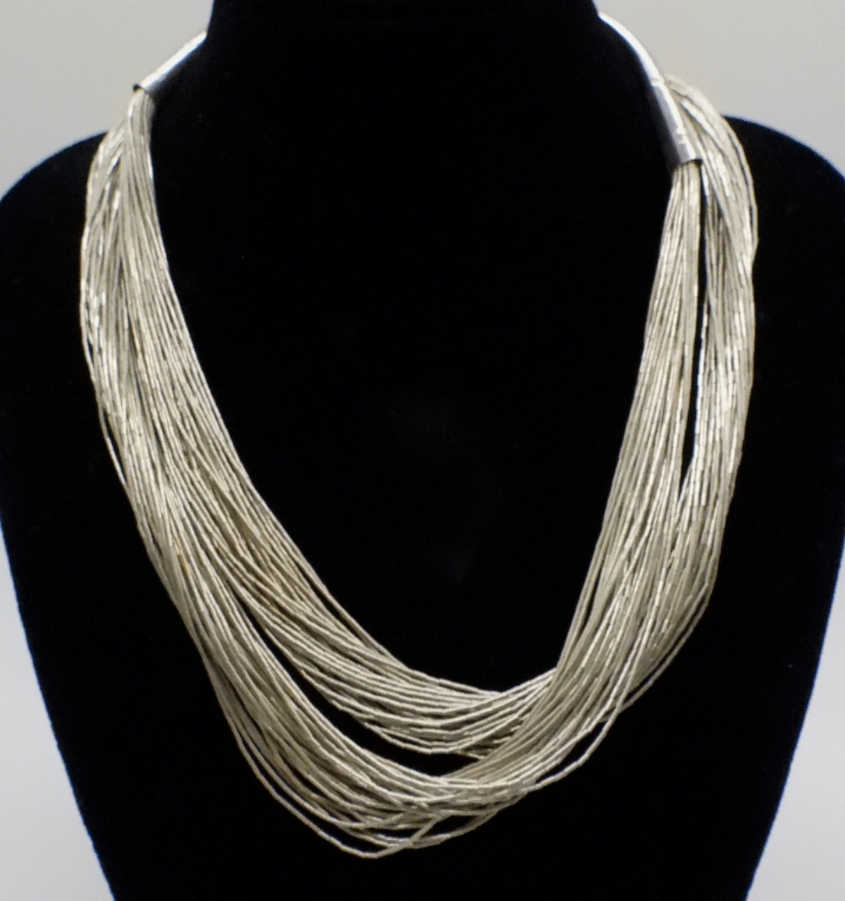 Liquid Sterling, Multi Strand Necklace