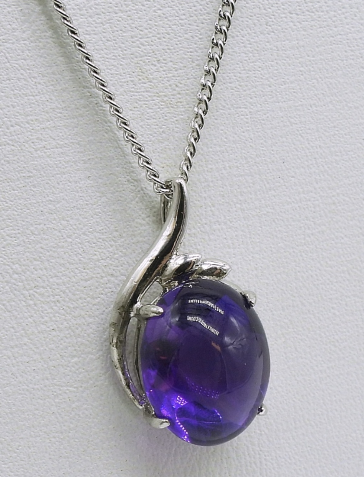 Sterling Amethyst Stone Jewelry
