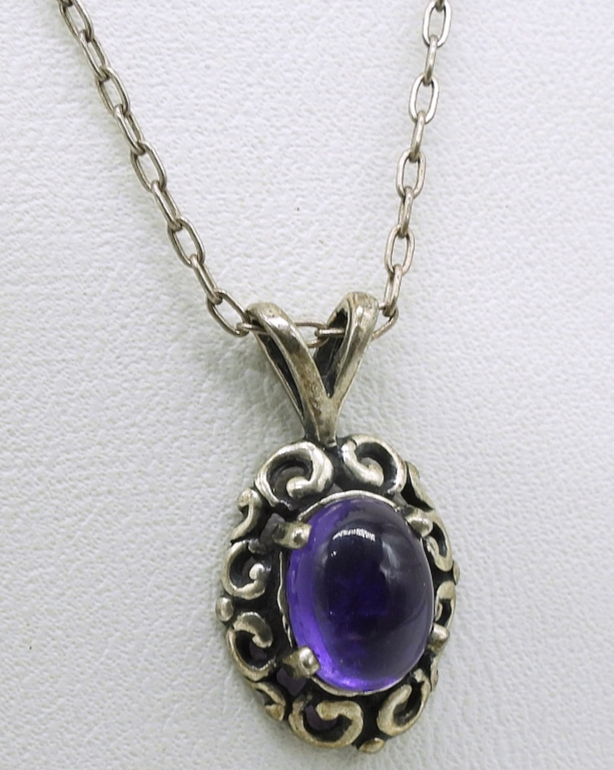 Sterling Amethyst Stone Jewelry