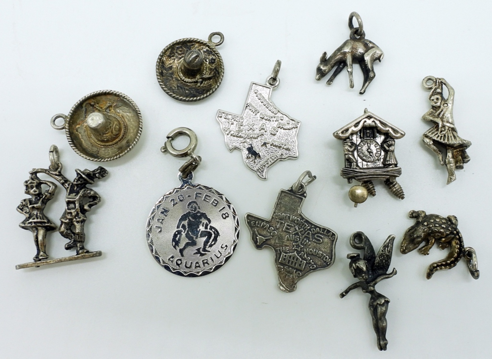 Eleven Sterling, Vintage Charms
