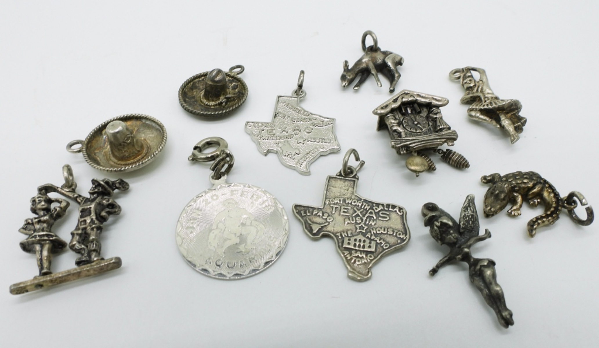 Eleven Sterling, Vintage Charms