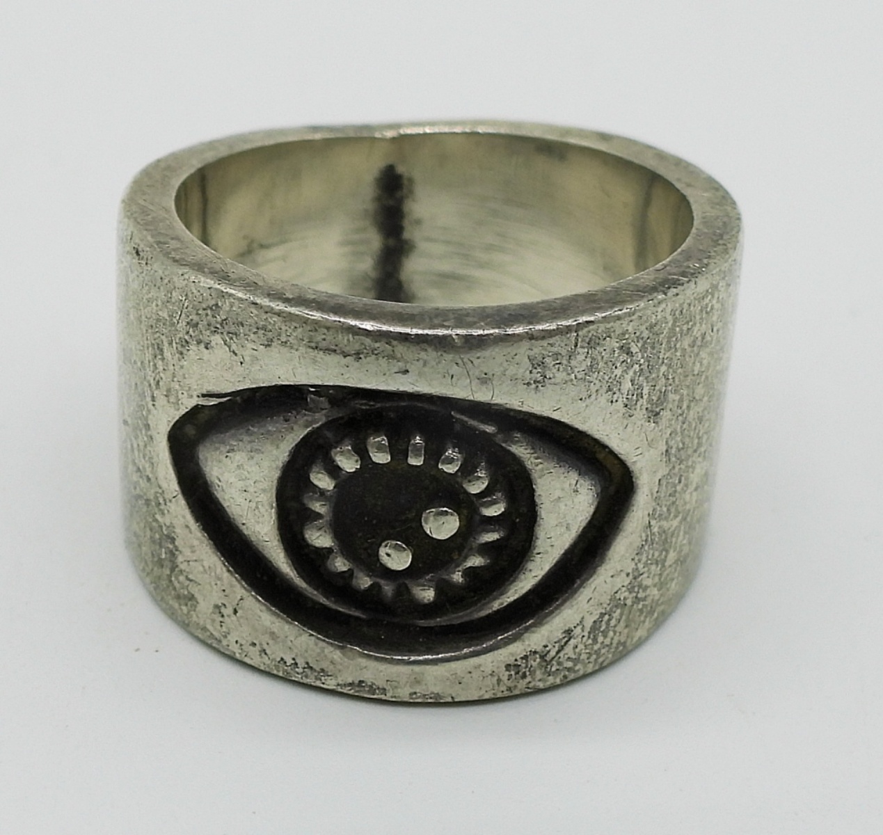 Versani Evil Eye Ring & Three Other Sterling Rings