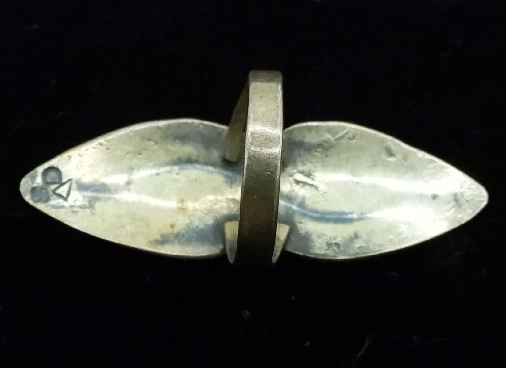 Three Sterling Turquoise Rings