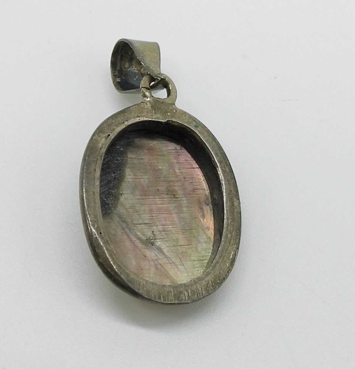 Small Sterling Cameo Pendant & Pearl Bracelet