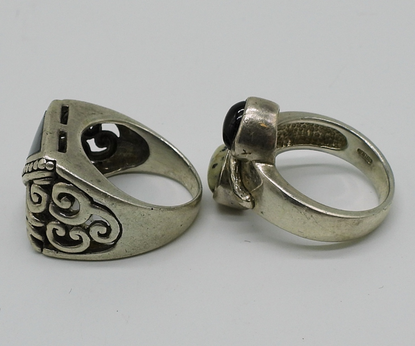 Vintage Taxco Bracelet & Two Rings