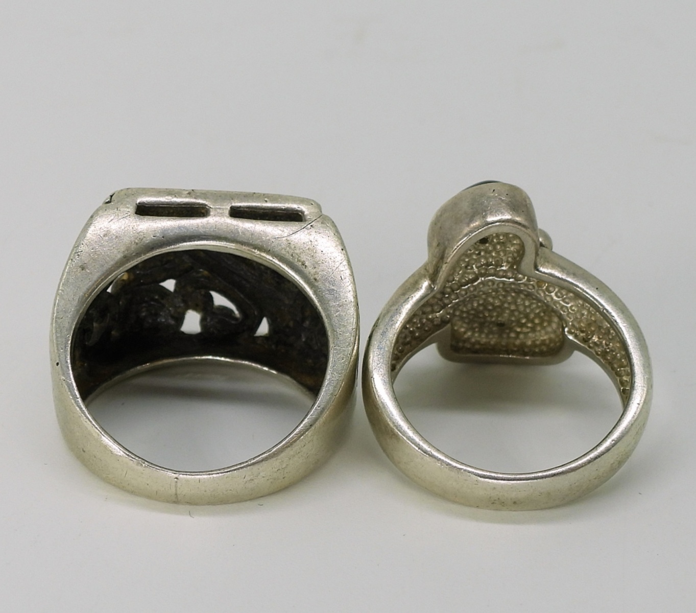 Vintage Taxco Bracelet & Two Rings