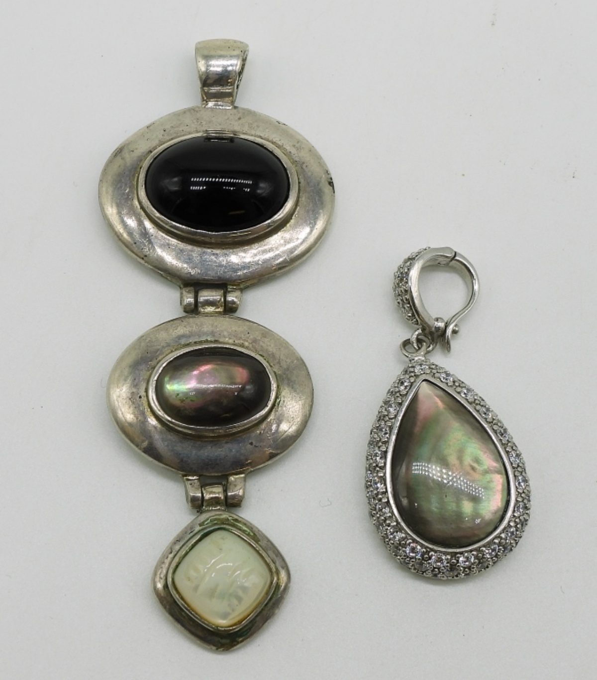 Espo Sterling & Gemstone Pendants