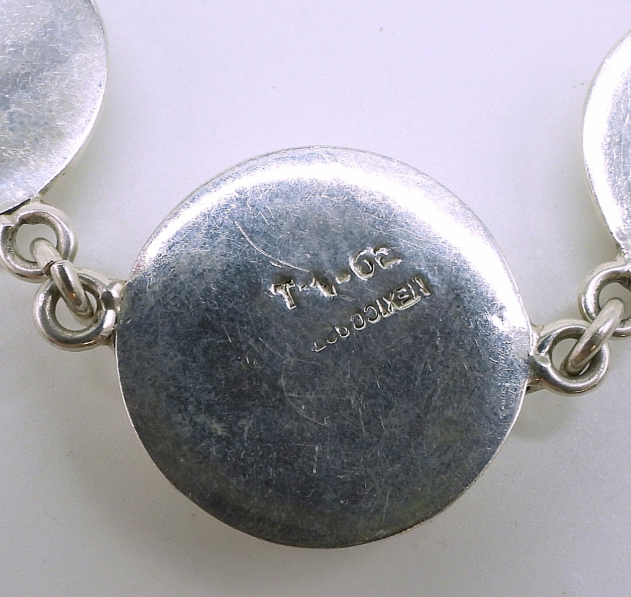 Vintage Taxco Sterling Bracelet and Clip On Earrin