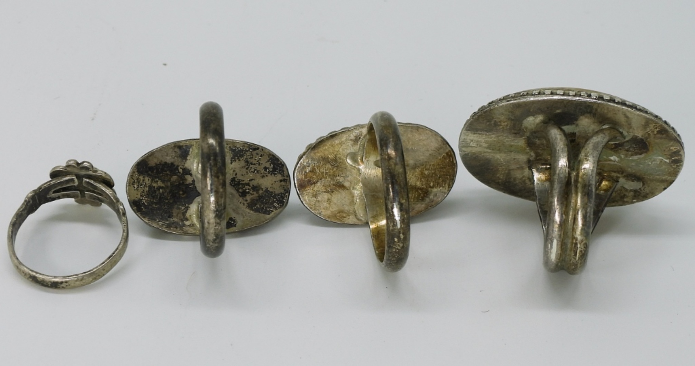 Gorgeous Vintage Southwest Sterling Rings & Neckla